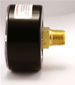 Manometro aria a secco 0-10 bar 150PSI D.63 POST, 1/4" 10pz